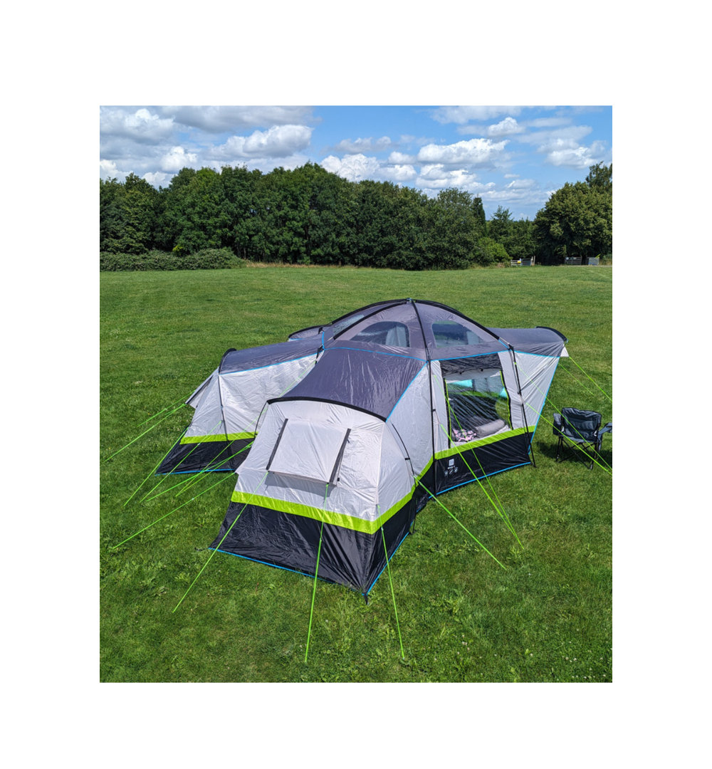 Olpro Berth Poled 6 Person Tent Grey 6 Person